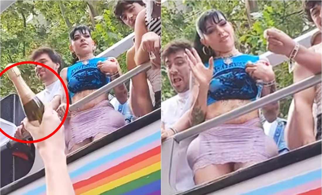 Ofrecen trago a Cazzu y la cantante lo rechaza: «tengo una hija, no puedo estar tomando»