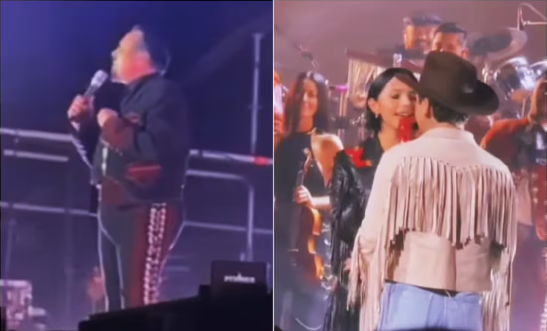 Pepe Aguilar es abucheado en concierto por cantar la canción que dedicó a Nodal