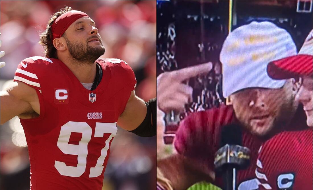 NFL multa a estrella de 49ers por interrumpir entrevista y usar una gorra en apoyo a Donald Trump