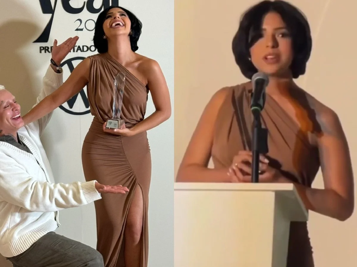 Ángela Aguilar recibe el premio Mujer del Año 2024