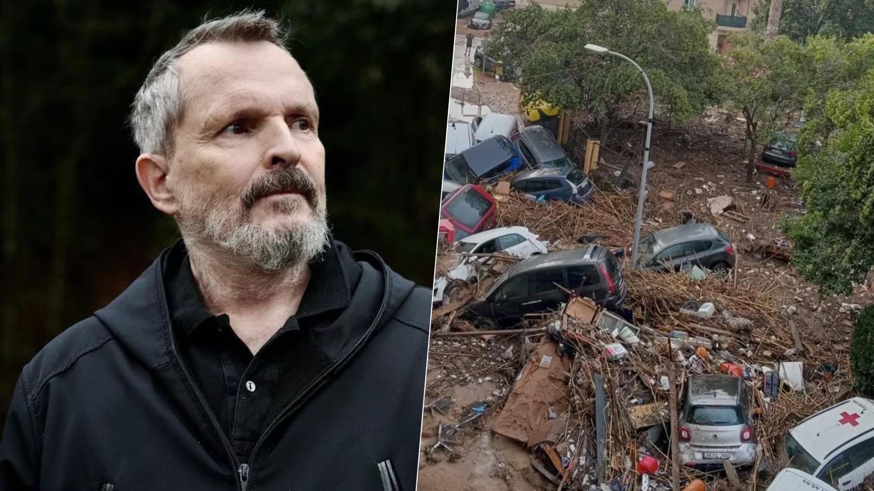 Miguel Bosé culpa a gobierno español por la DANA y asegura que no hay cambio climático: ‘Estoy furioso’