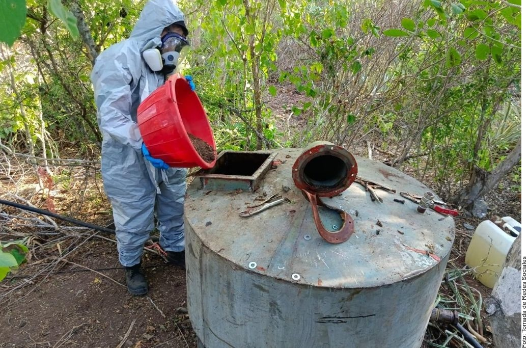 ASEGURAN EN SINALOA NARCOLABORATORIO