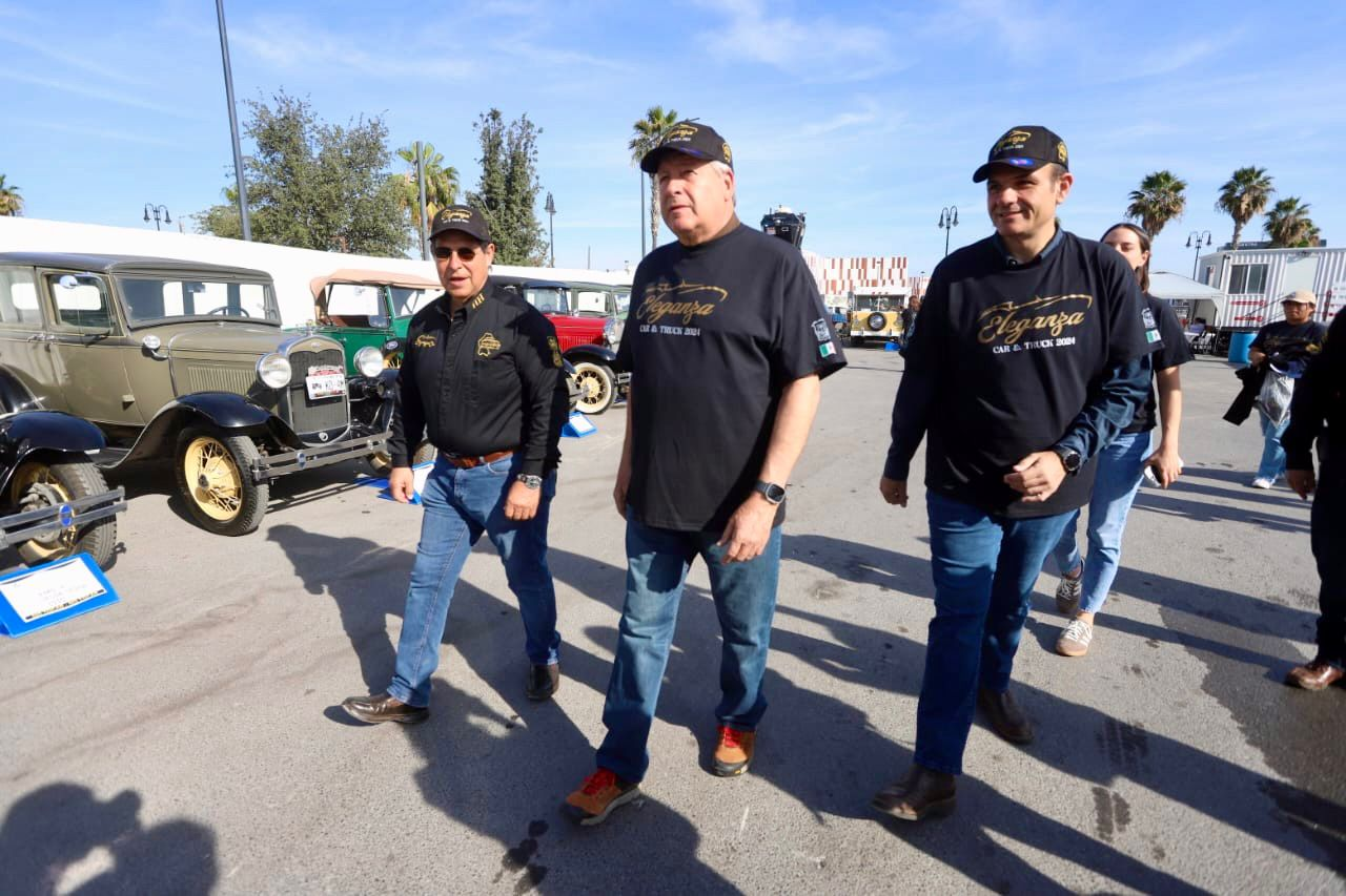 Asiste Chema Fraustro a Eleganza Car & Truck 2024