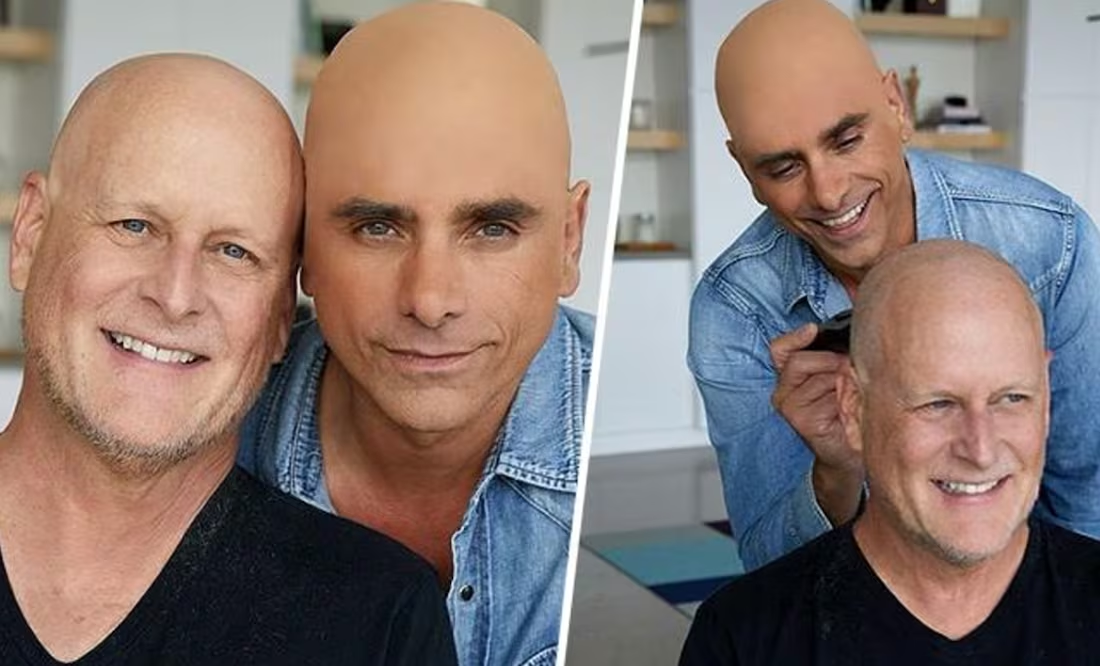 Critican a John Stamos tras simular estar calvo: quiso solidarizarse con Dave Coulier, quien padece cáncer