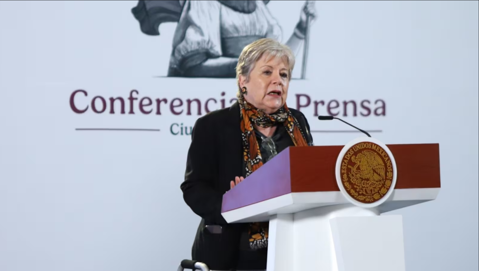 Alicia Bárcena reconoce que asistió a boda en el MUNAL: ‘Martín Borrego quebrantó mi confianza’