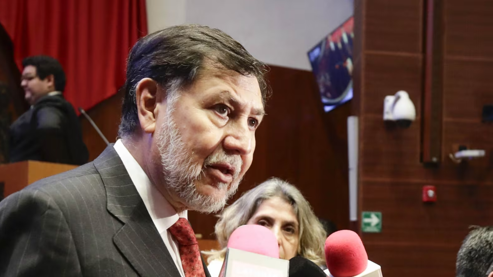 Candidatos a elección judicial recibirán protección si lo solicitan, asegura Fernández Noroña