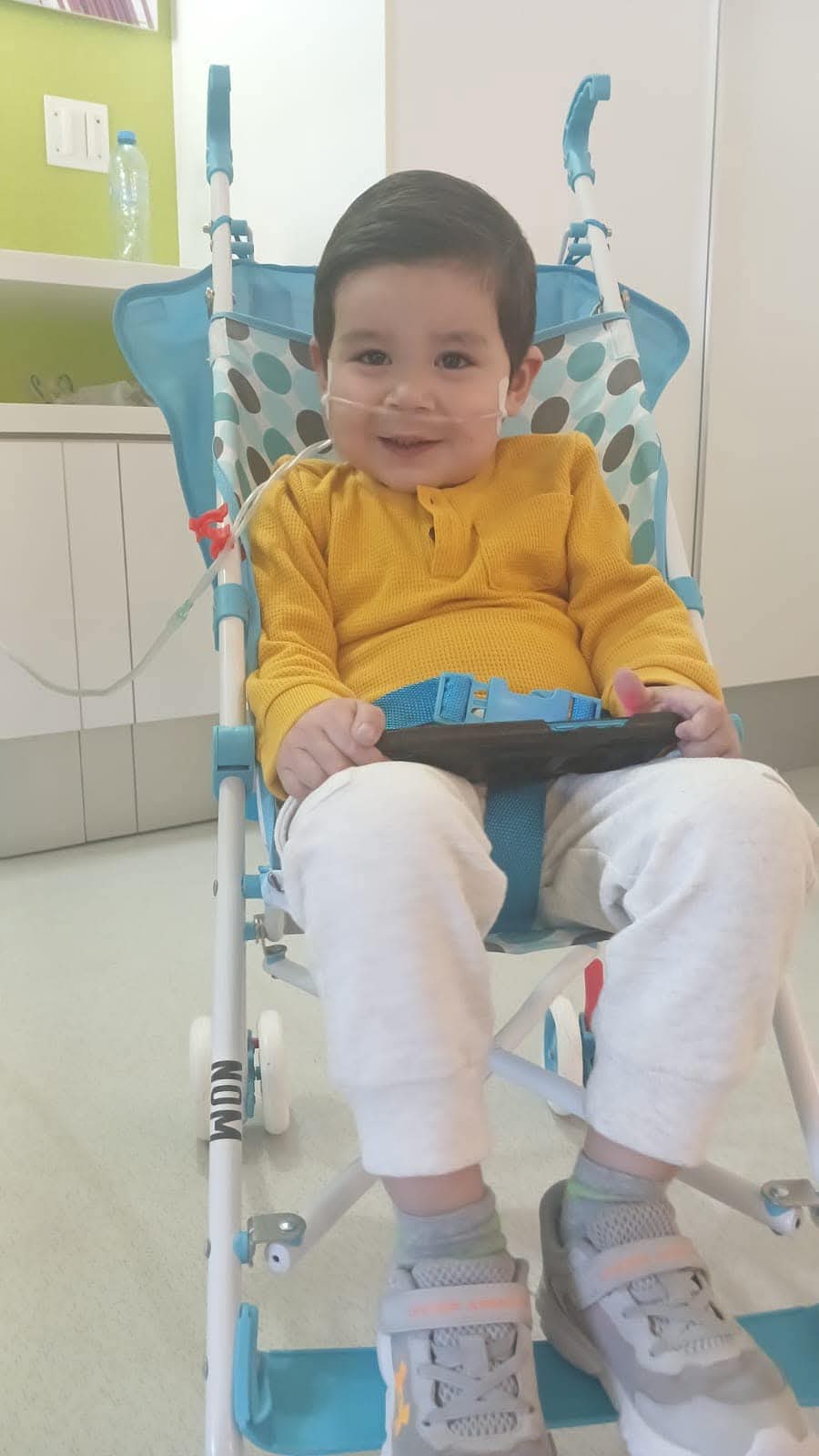 Tras exitosa cirugía dan de alta a Diego