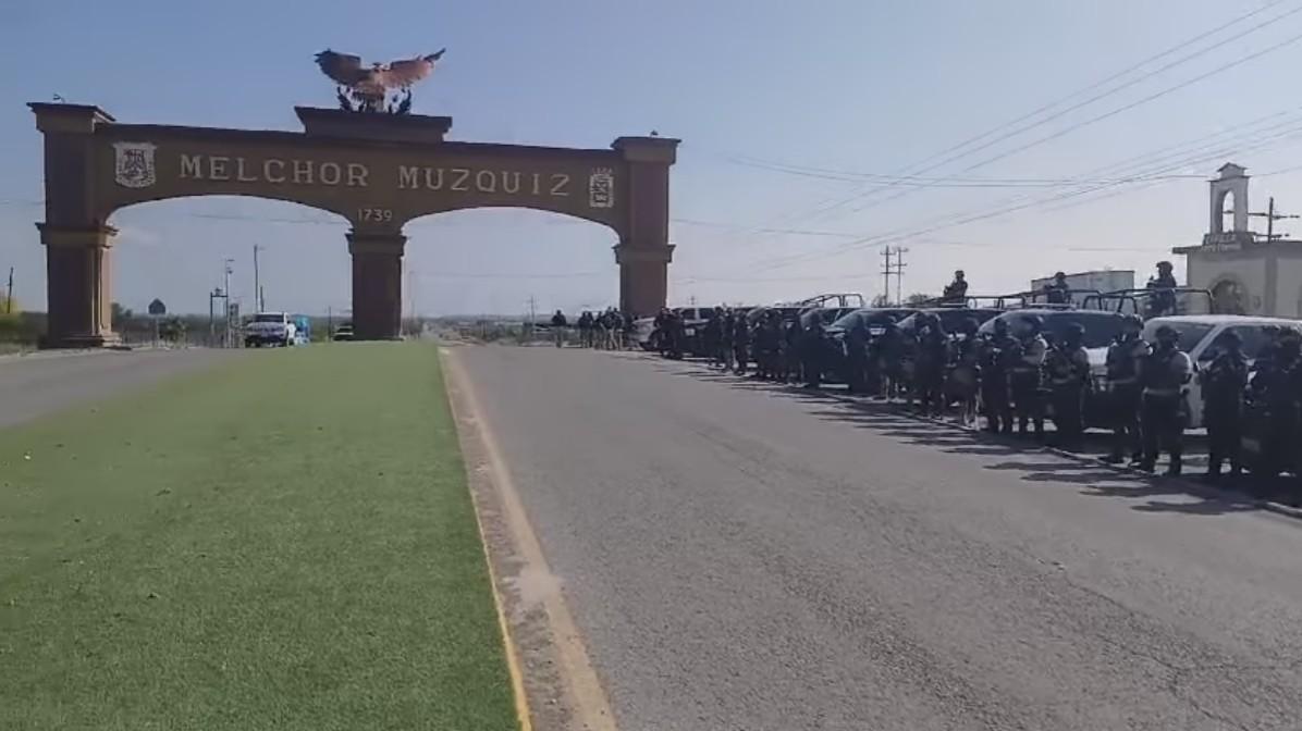 Y Policía Estatal atiende el paro