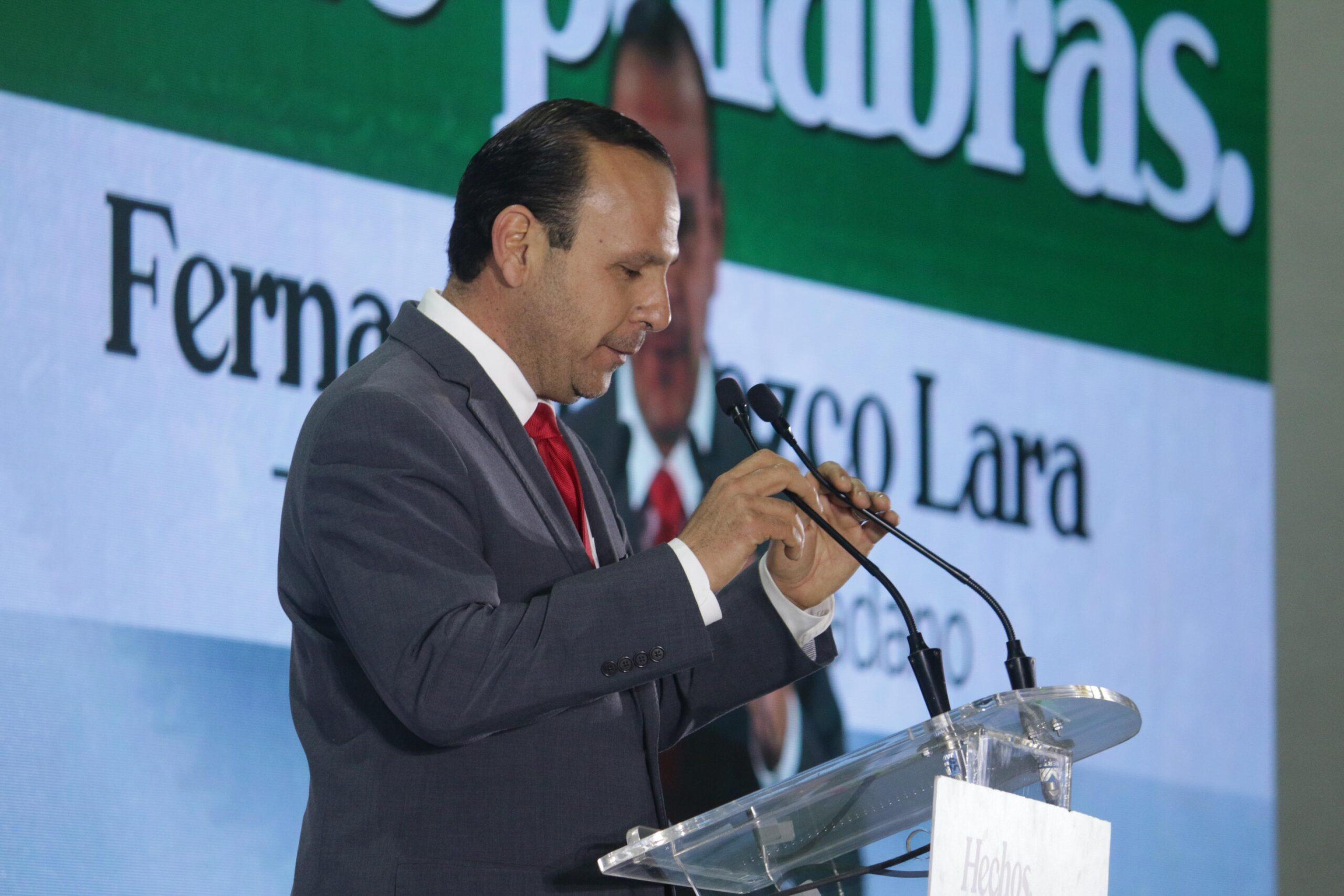 Cumple Fernando Orozco con hechos no con palabras