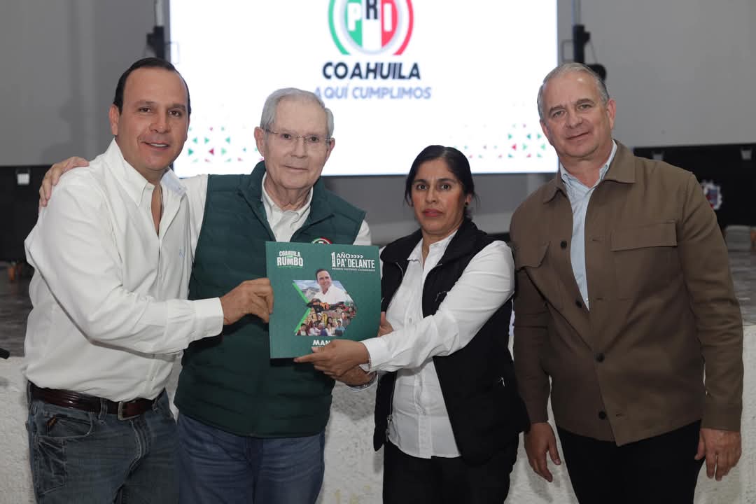 Entrega Fernando informe a líder del PRI en Coahuila