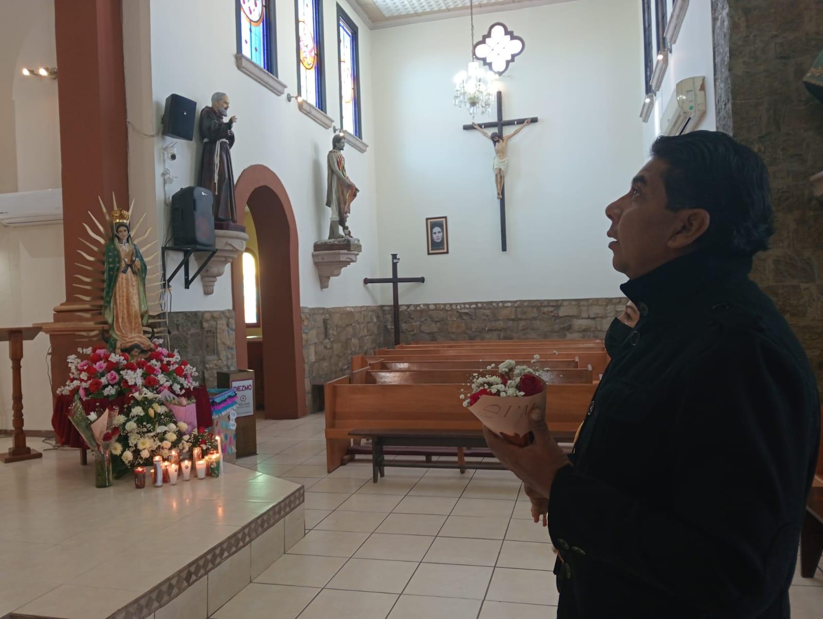 Agradece a la Virgen recuperar su salud