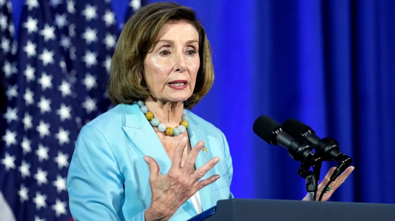 Hospitalizan a Nancy Pelosi en Luxemburgo: se fracturó la cadera y podría ser operada