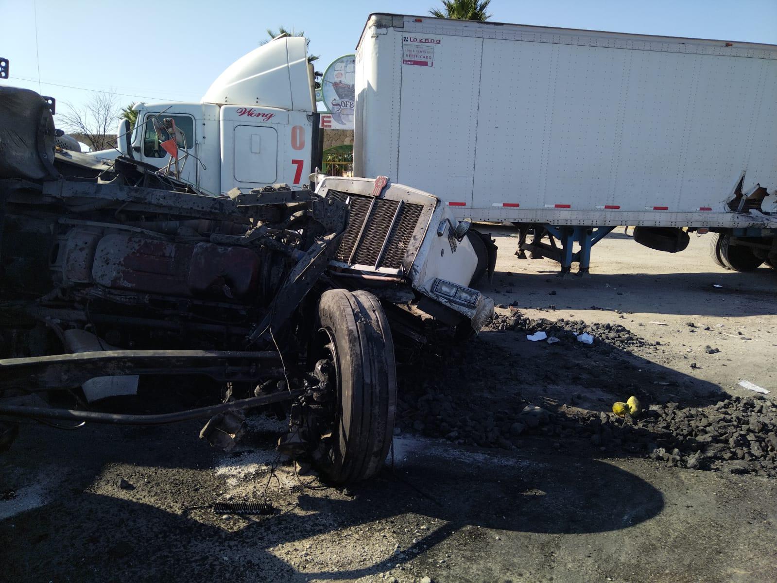 Aparatoso accidente en la 57 deja 4 lesionados