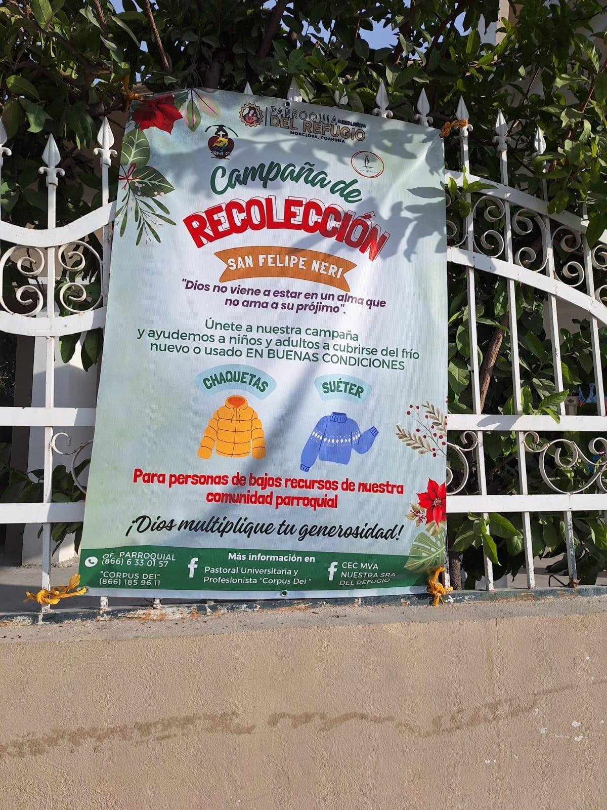 Invitan a colecta que organiza parroquia
