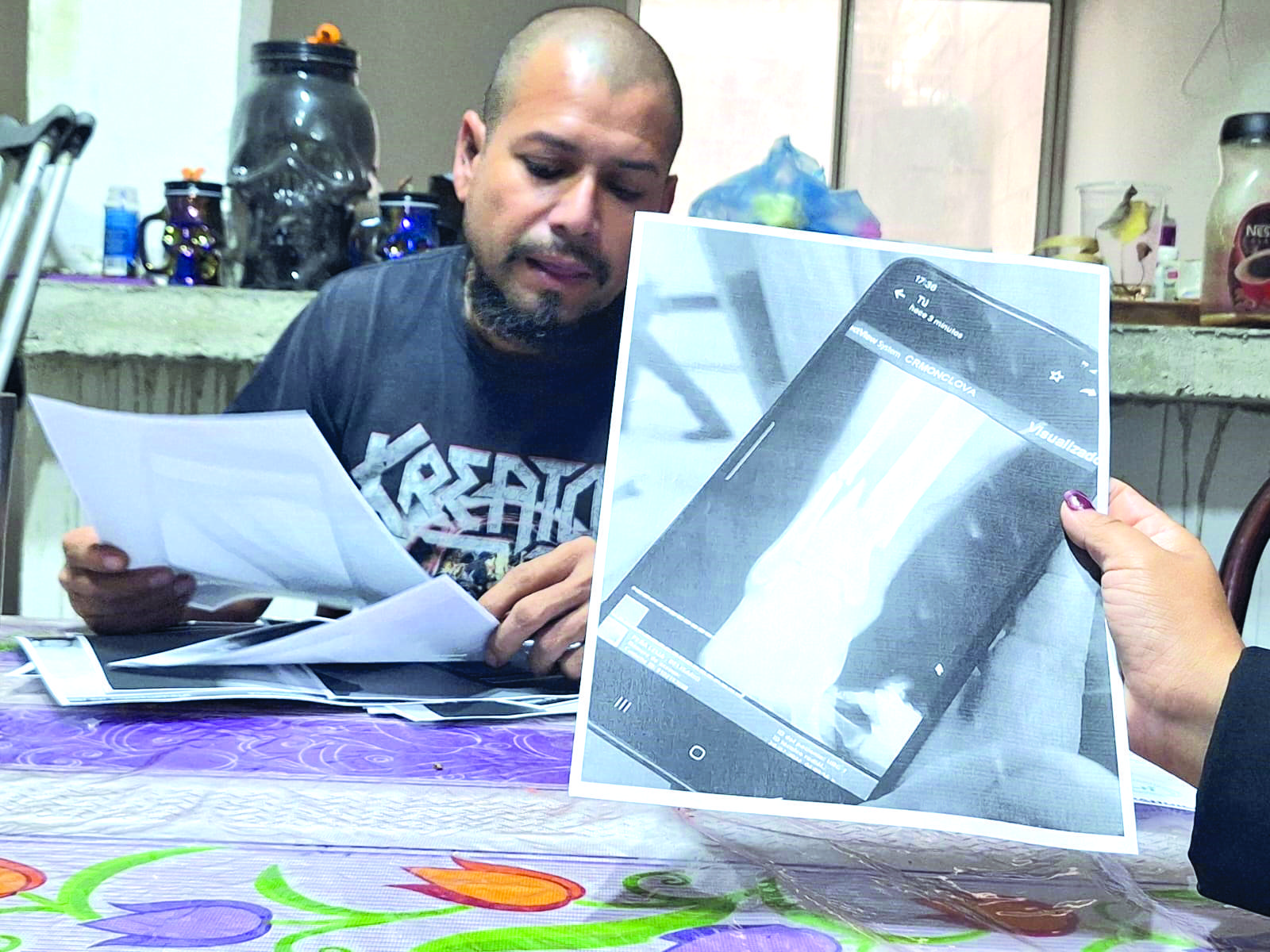 Abandona a su suerte a hombre que arrolló
