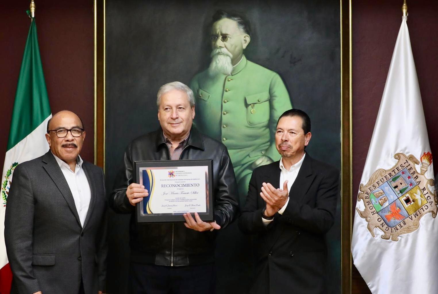 Fortaleció Chema Fraustro hermandad Saltillo-Austin
