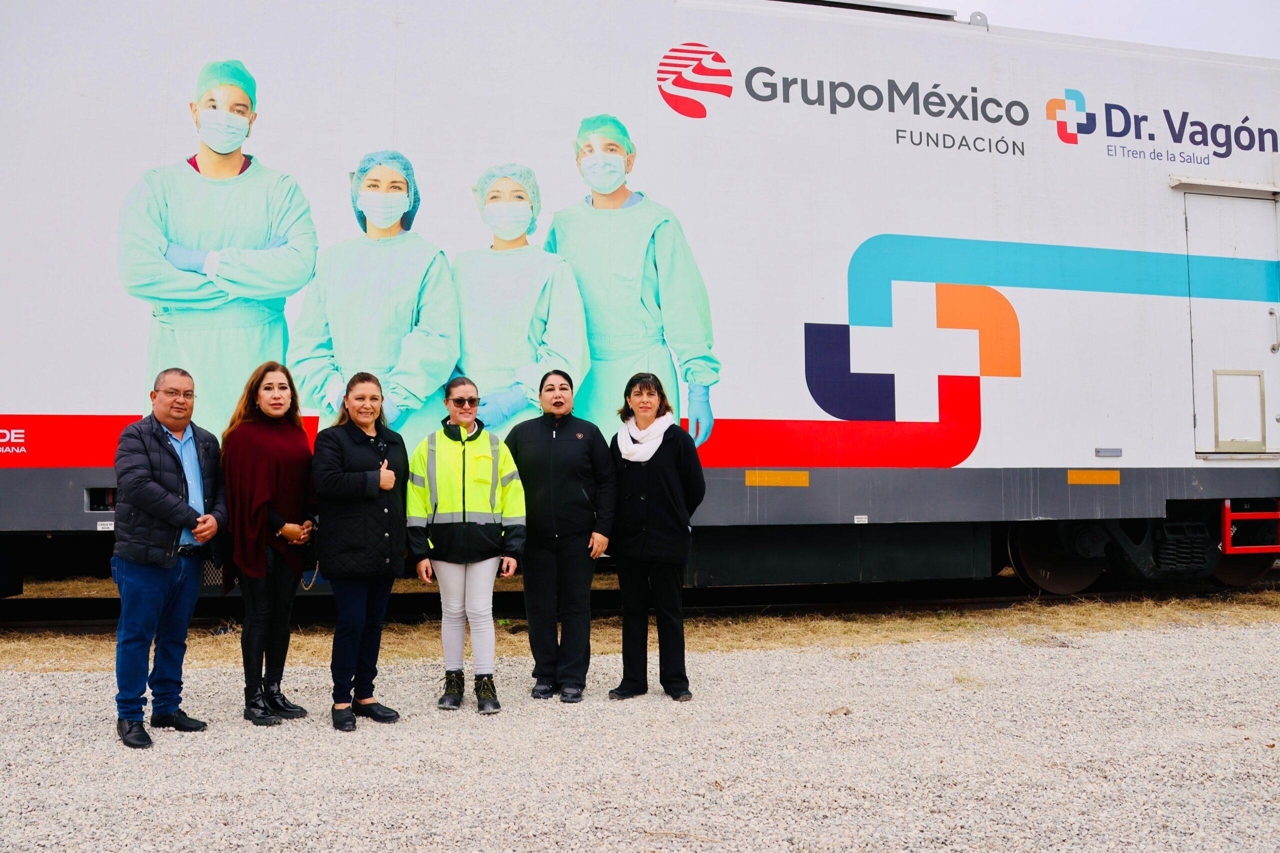 Llega a Sabinas Doctor Vagón