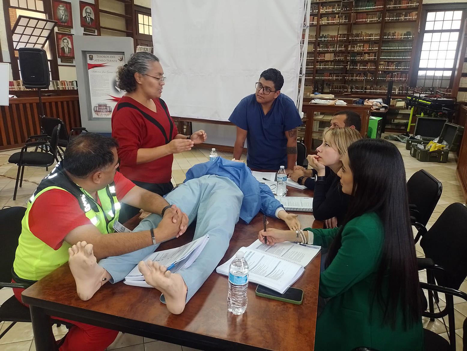 Fue sede UAdeC de cursos de salud