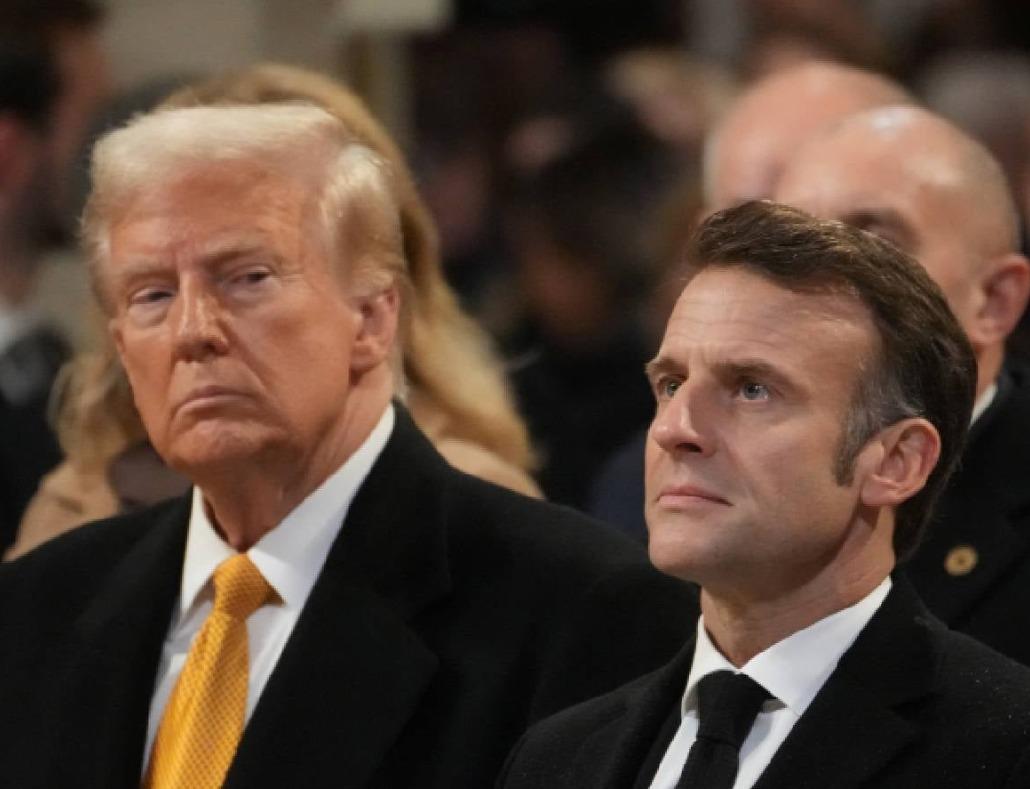 Macron se reune con Trump y Zelenski en la reapertura de Notre-Dame