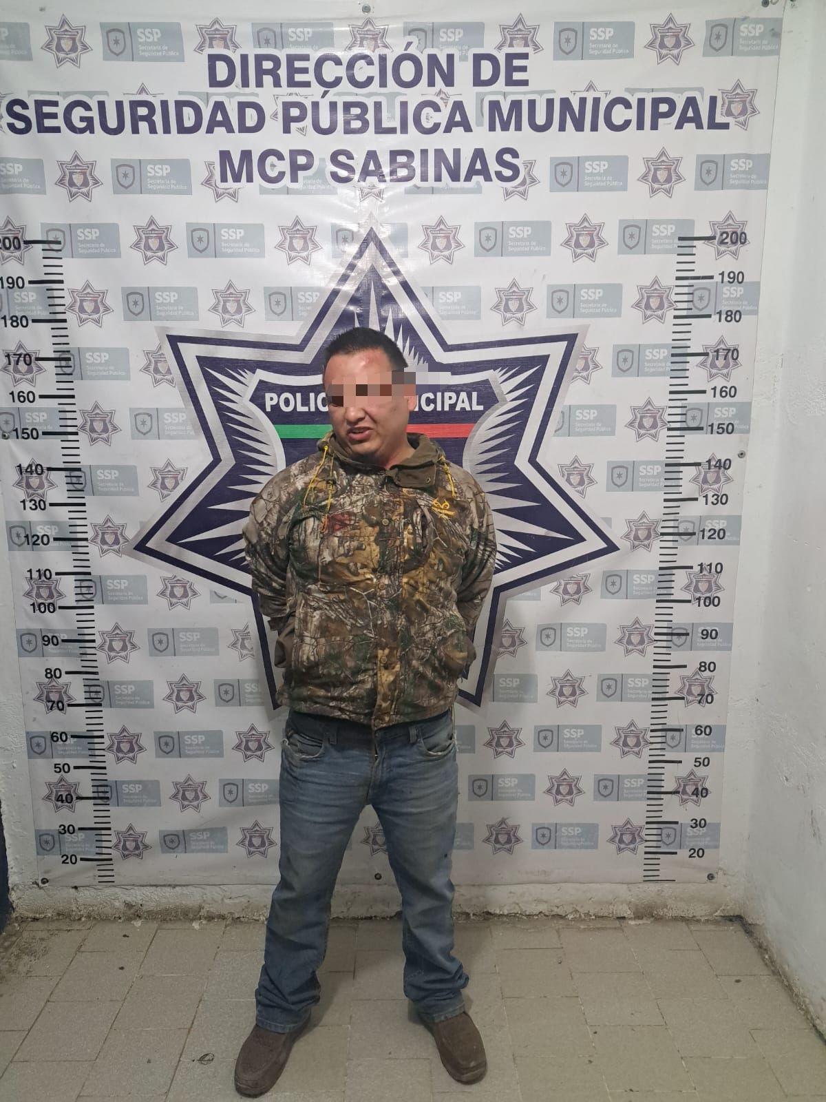 Detienen a sujeto tras persecución