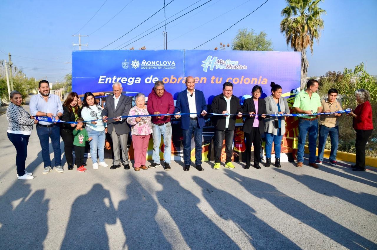 Cumple MD promesa en la colonia Barrera