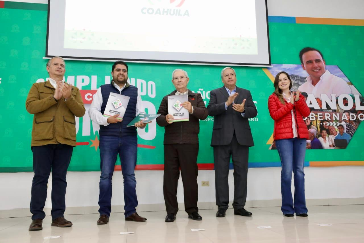 Entrega Chema Fraustro 3er informe al PRI