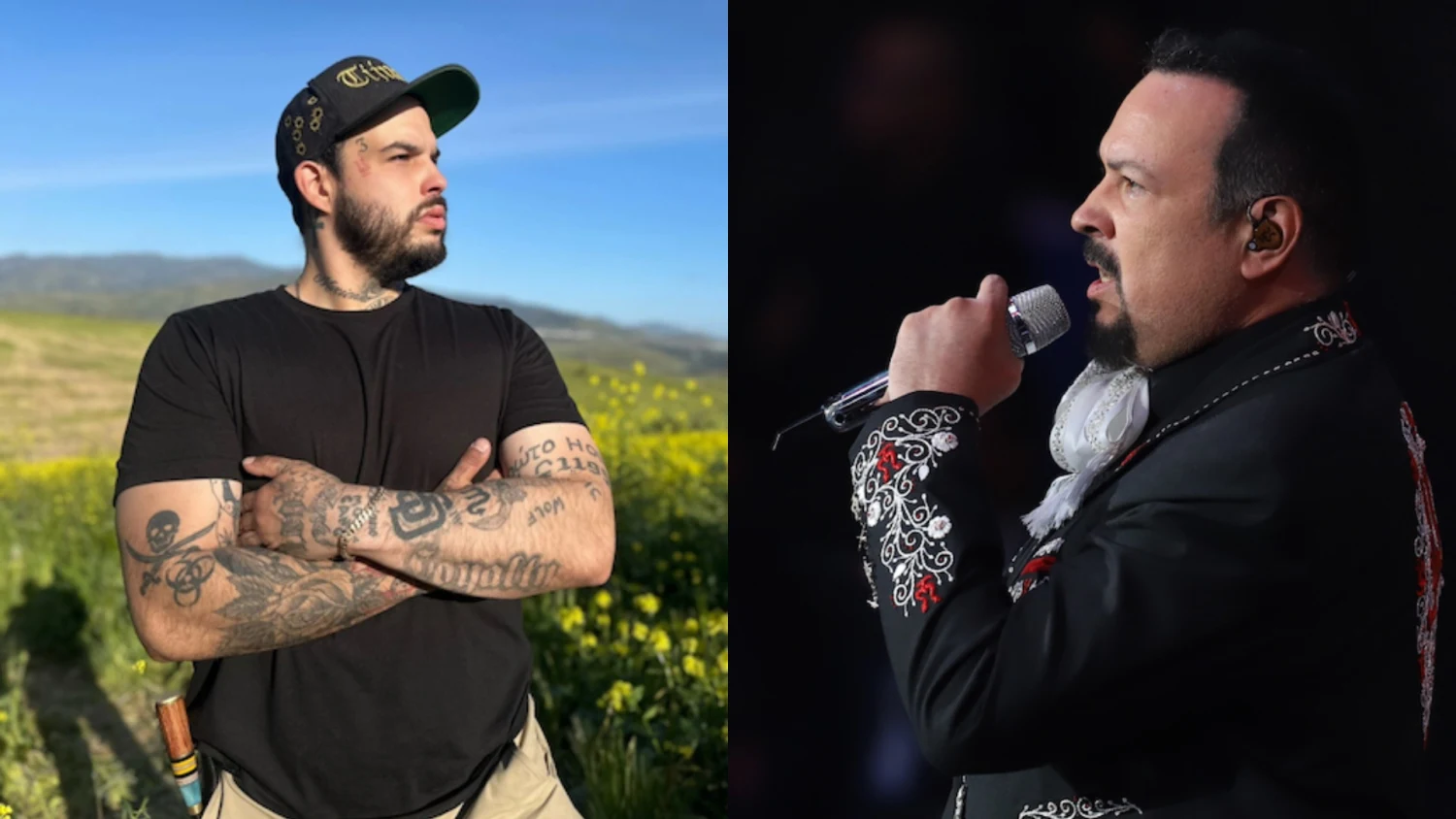 Emiliano, hijo de Pepe Aguilar, revela que el cantante aún no conoce a su hija de dos años