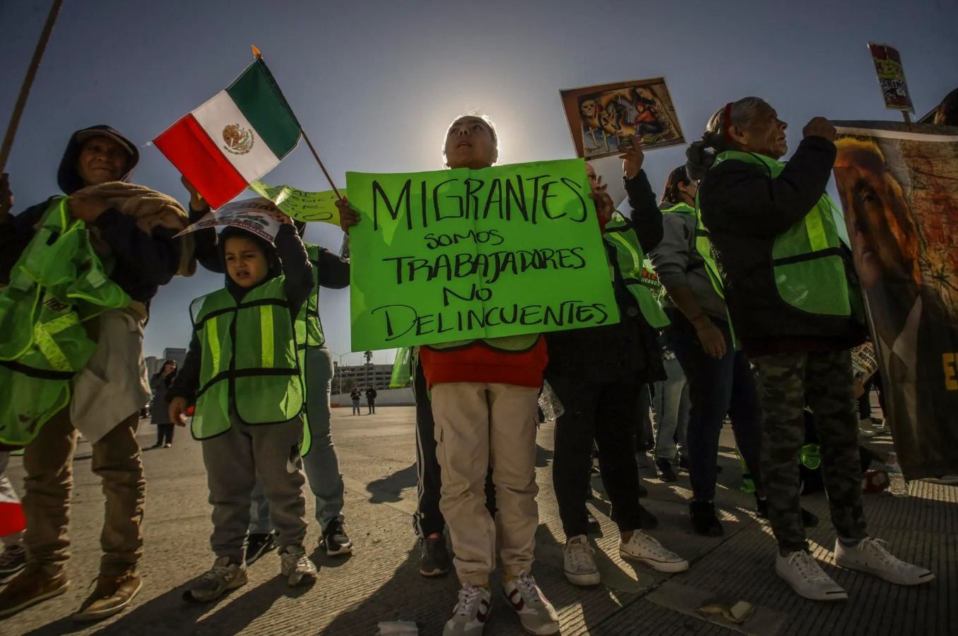 Migrantes mexicanos no son delincuentes: Claudia Sheinbaum
