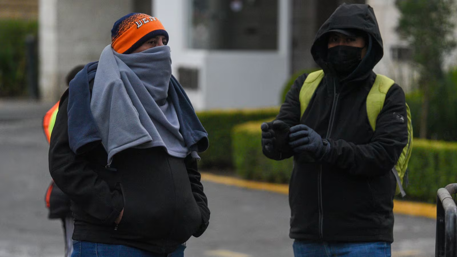  ¿En qué estados el termómetro alcanzará los -15 grados?