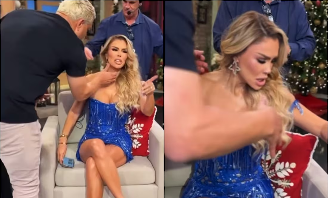 Maquillista vierte café caliente encima de Ninel Conde, ¿cuál fue su reacción?