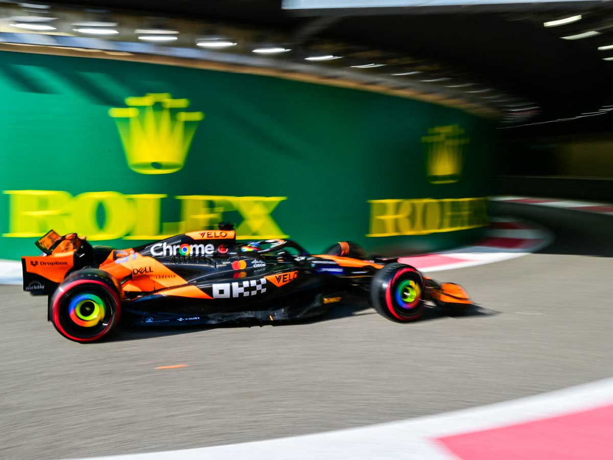McLaren domina la P3 en Abu Dhabi; Checo, mejora y finaliza 10º