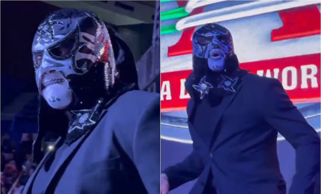 Penta Zero Miedo tiene épico regreso a Triple A; el luchador mexicano apareció en el Gimnasio Olímpico Juan de la Barrera