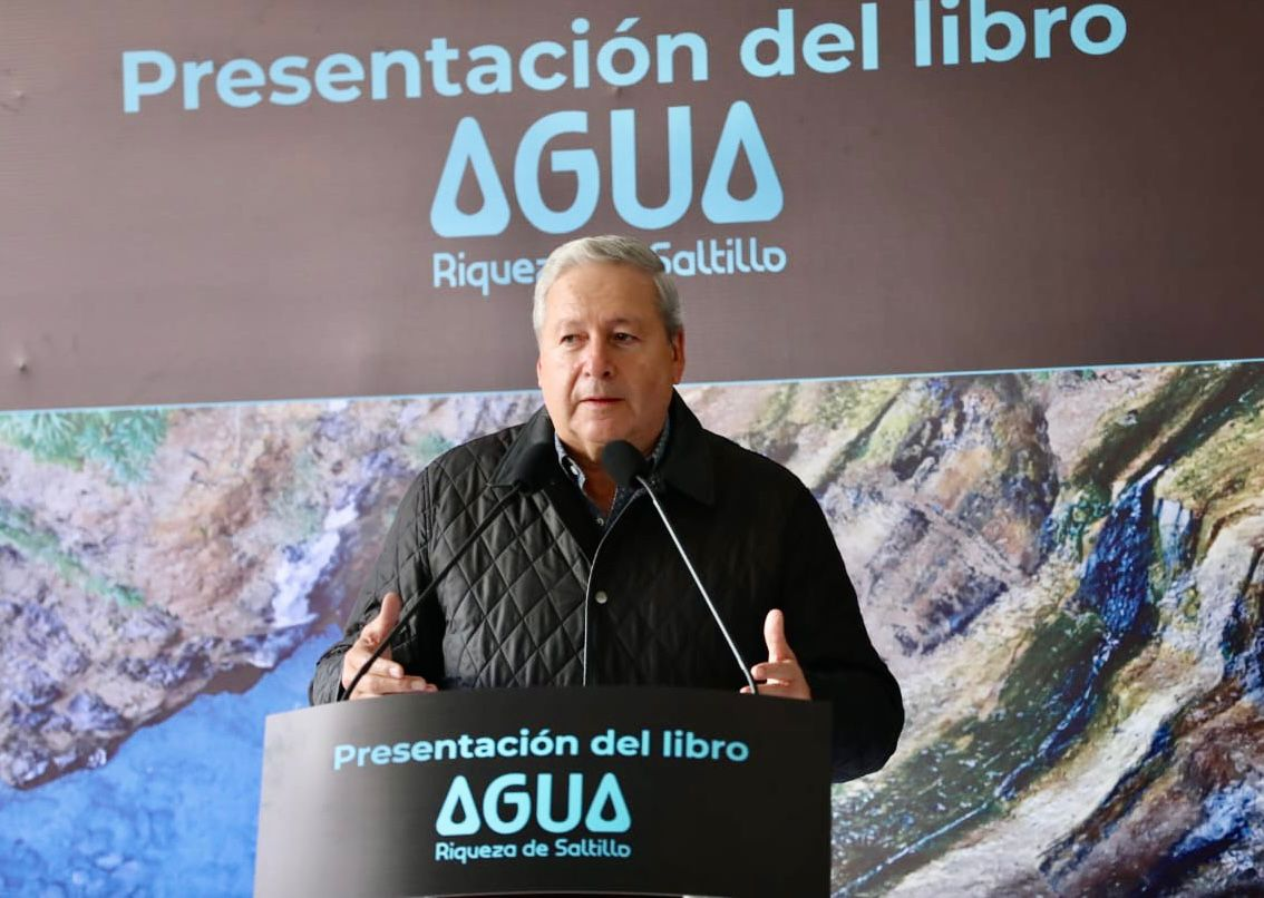 Presentan el libro «Agua, Riqueza de Saltillo»