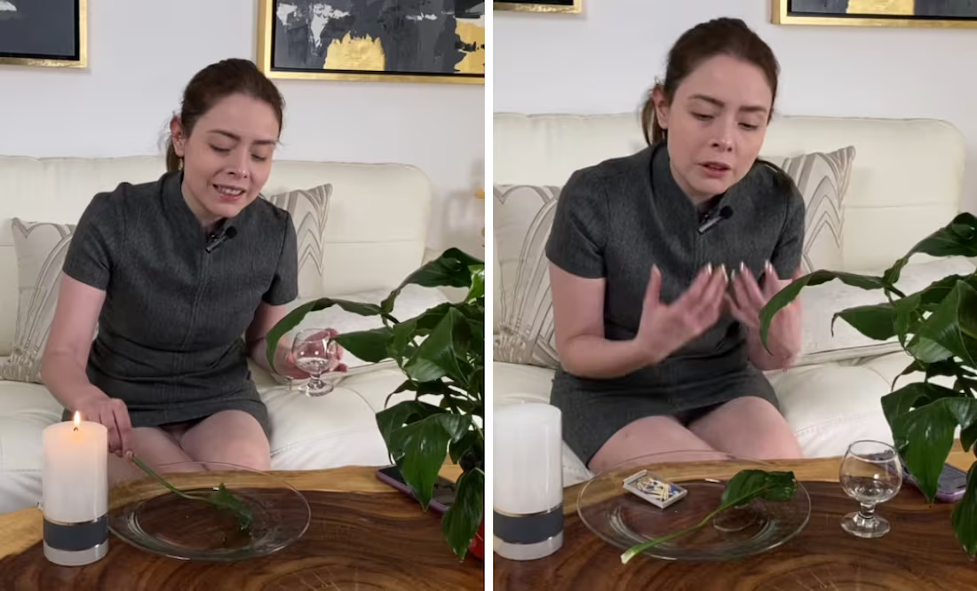 Reviven video de Maryfer Centeno recomendando ritual para evitar por problemas legales; la tunden en redes