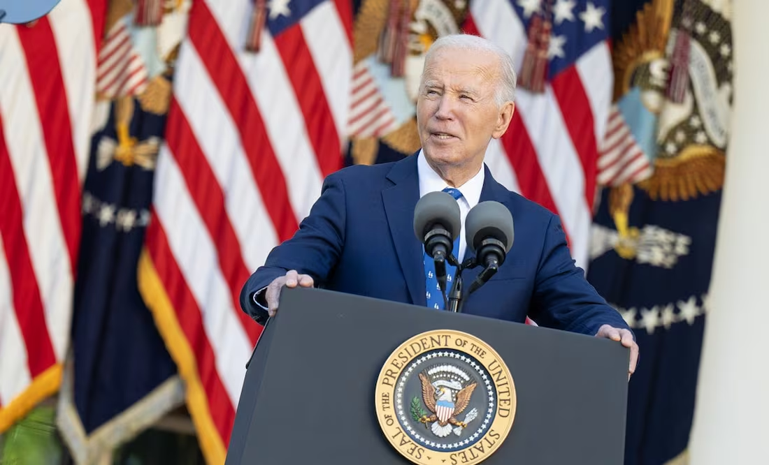 Biden califica aranceles de Trump a México y Canadá de “grave error”; alerta de un “desastre económico” para EU
