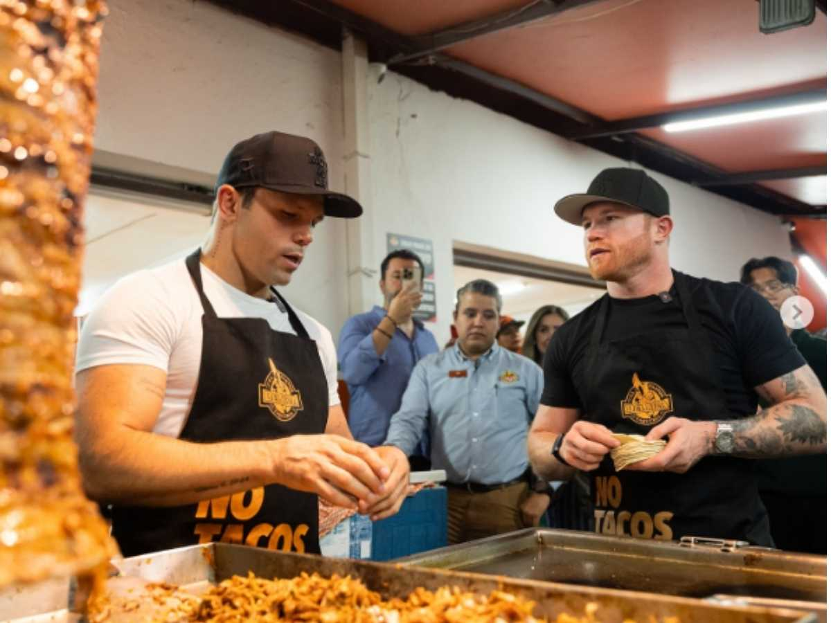 El “Canelo” Álvarez abre nueva taquería en California