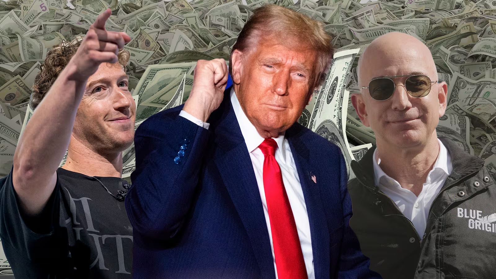 Amazon y Meta donan 1 millón de dólares cada una para toma de protesta de Donald Trump