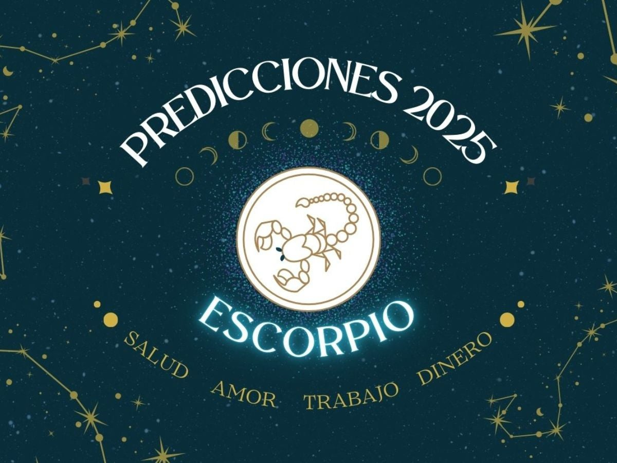 ¿Qué le depara a Escorpio en el 2025? Así será su año en el amor, dinero y salud