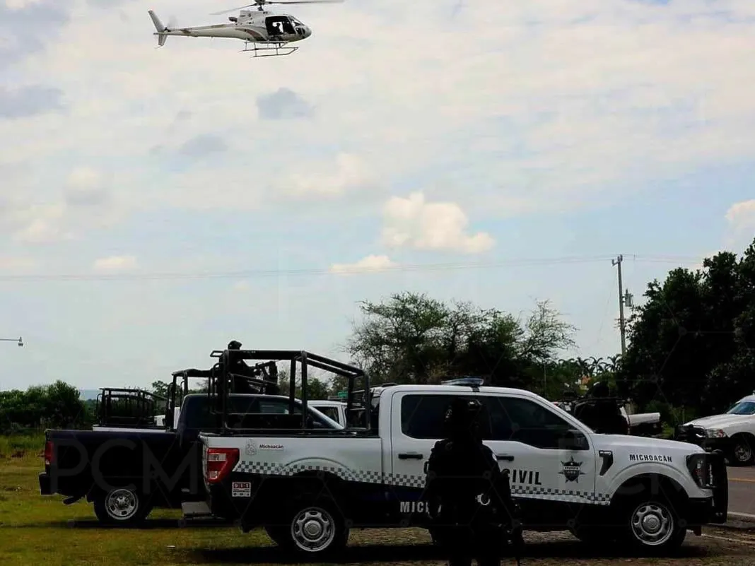 Ataque con drones explosivos deja cinco soldados heridos en Cotija