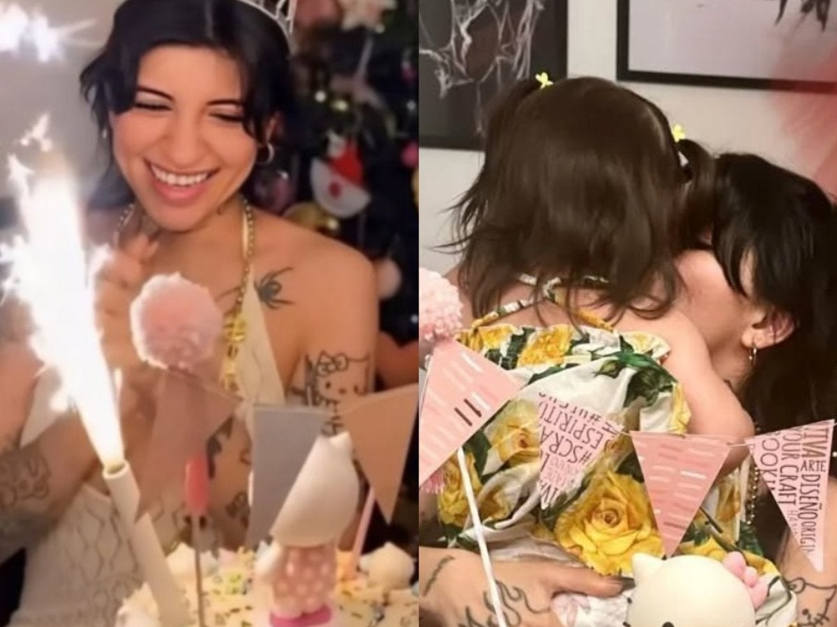 Cazzu celebra su cumpleaños 31 con Inti