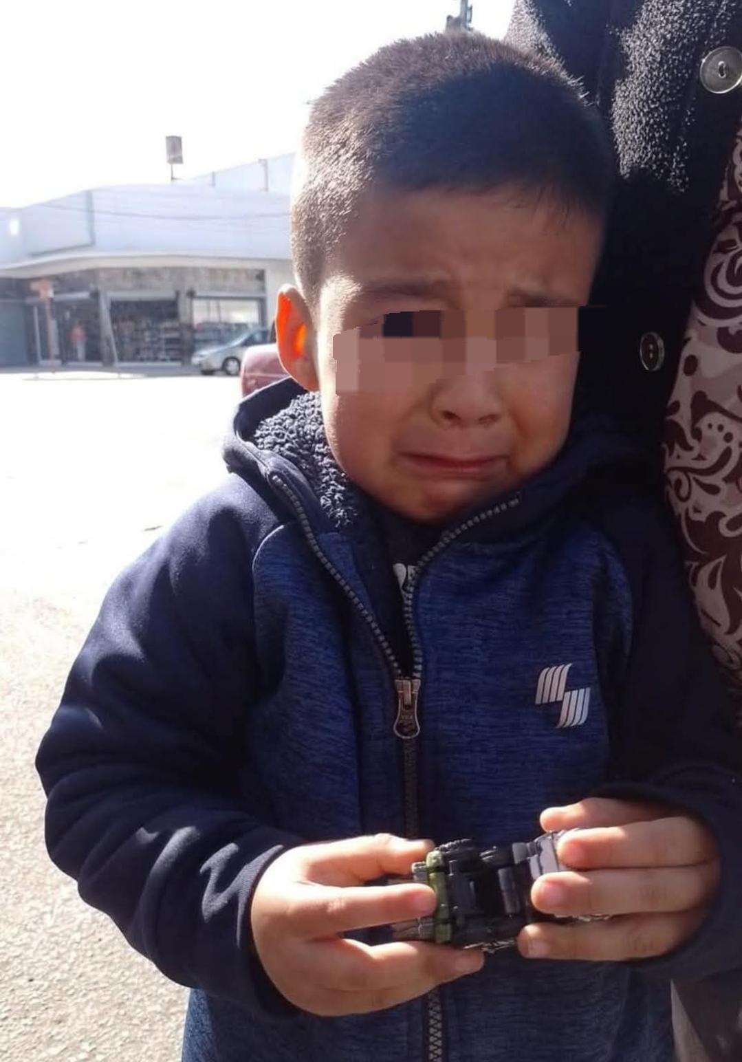 Se extravía niño de 5 años en el centro