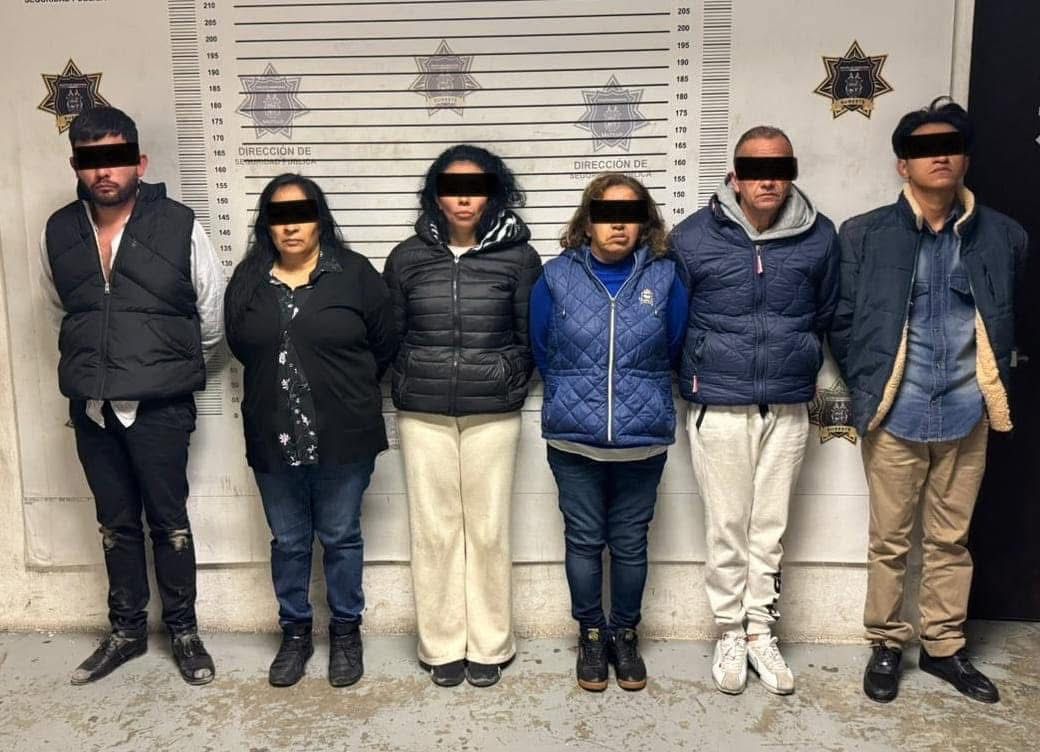 Capturan en Saltillo a banda de carteristas