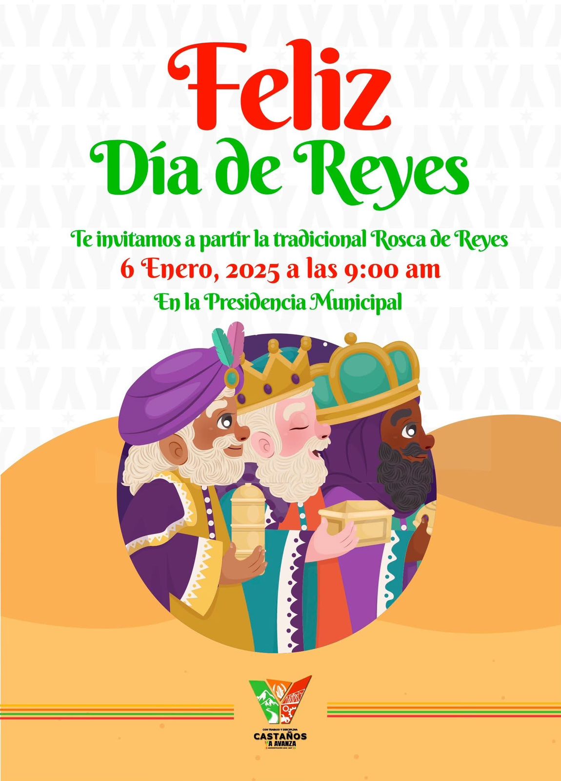 Hoy tradicional festejo por Día de Reyes en Castaños