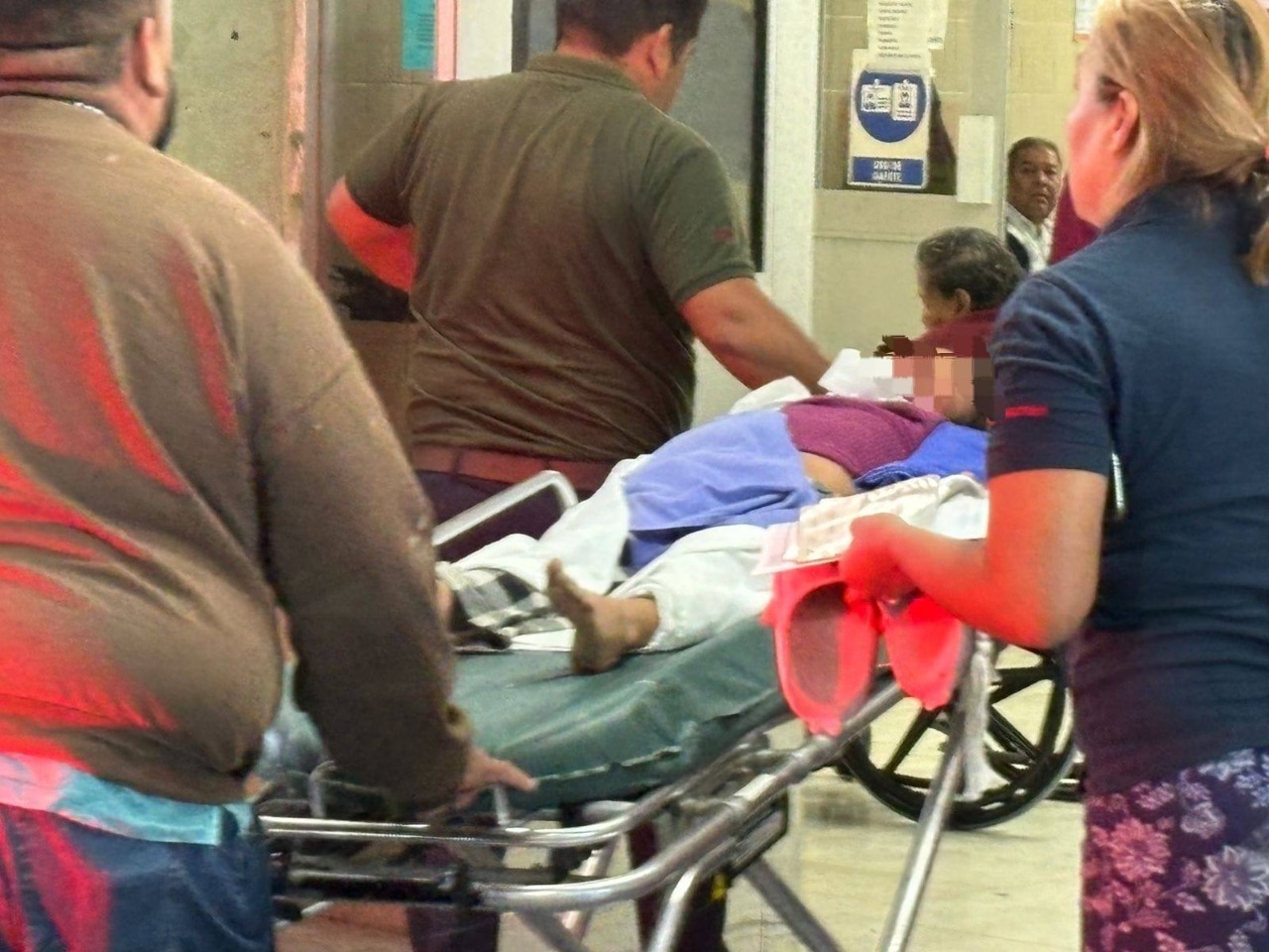 Tragedia en Colinas; cohete lesiona a niñas