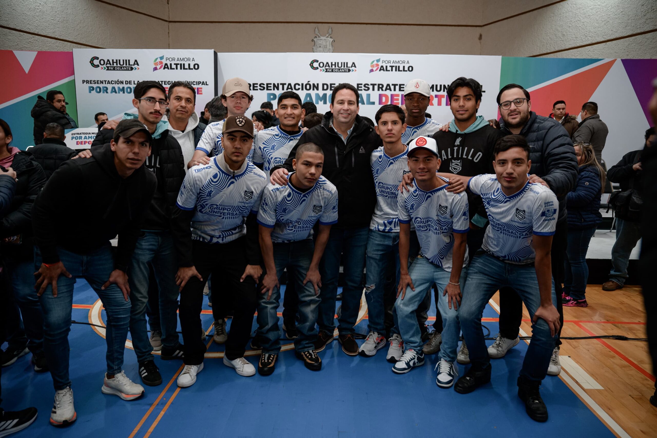 Impulsará Javier Díaz deporte en todo Saltillo
