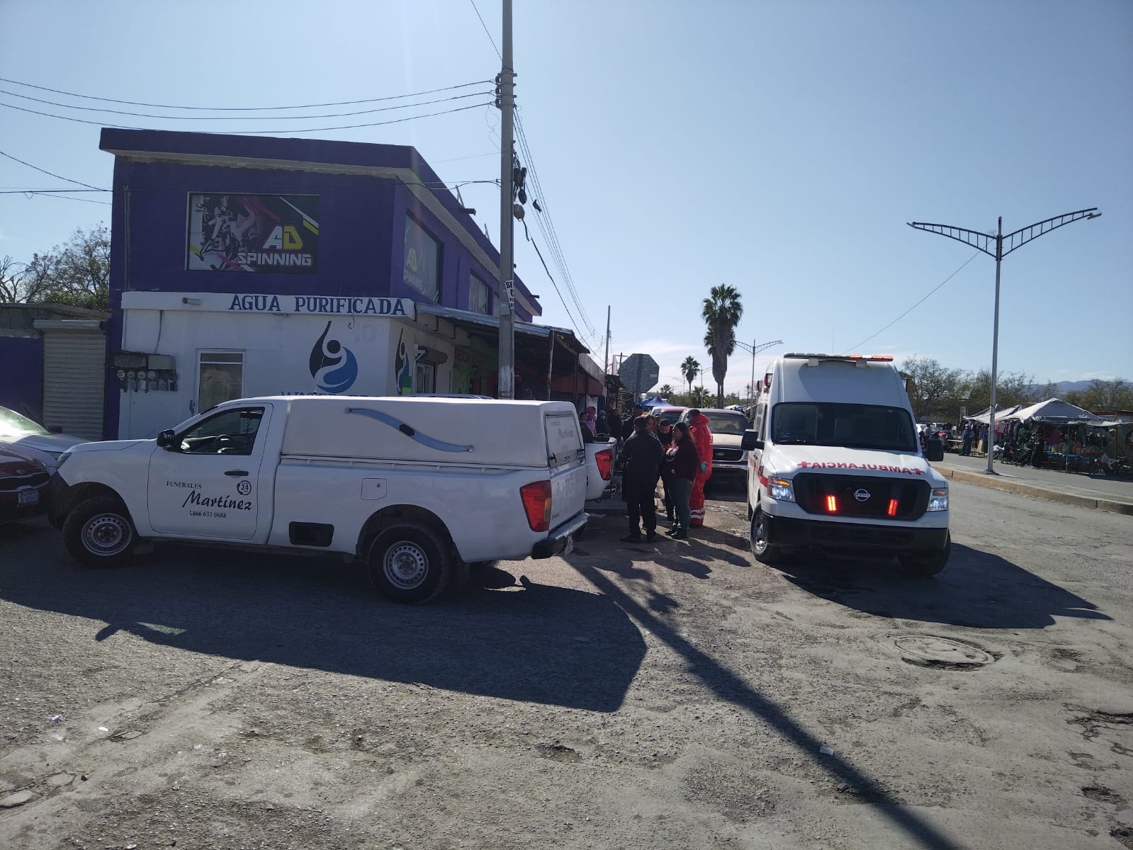 Infarto fulminante sorprende a cliente