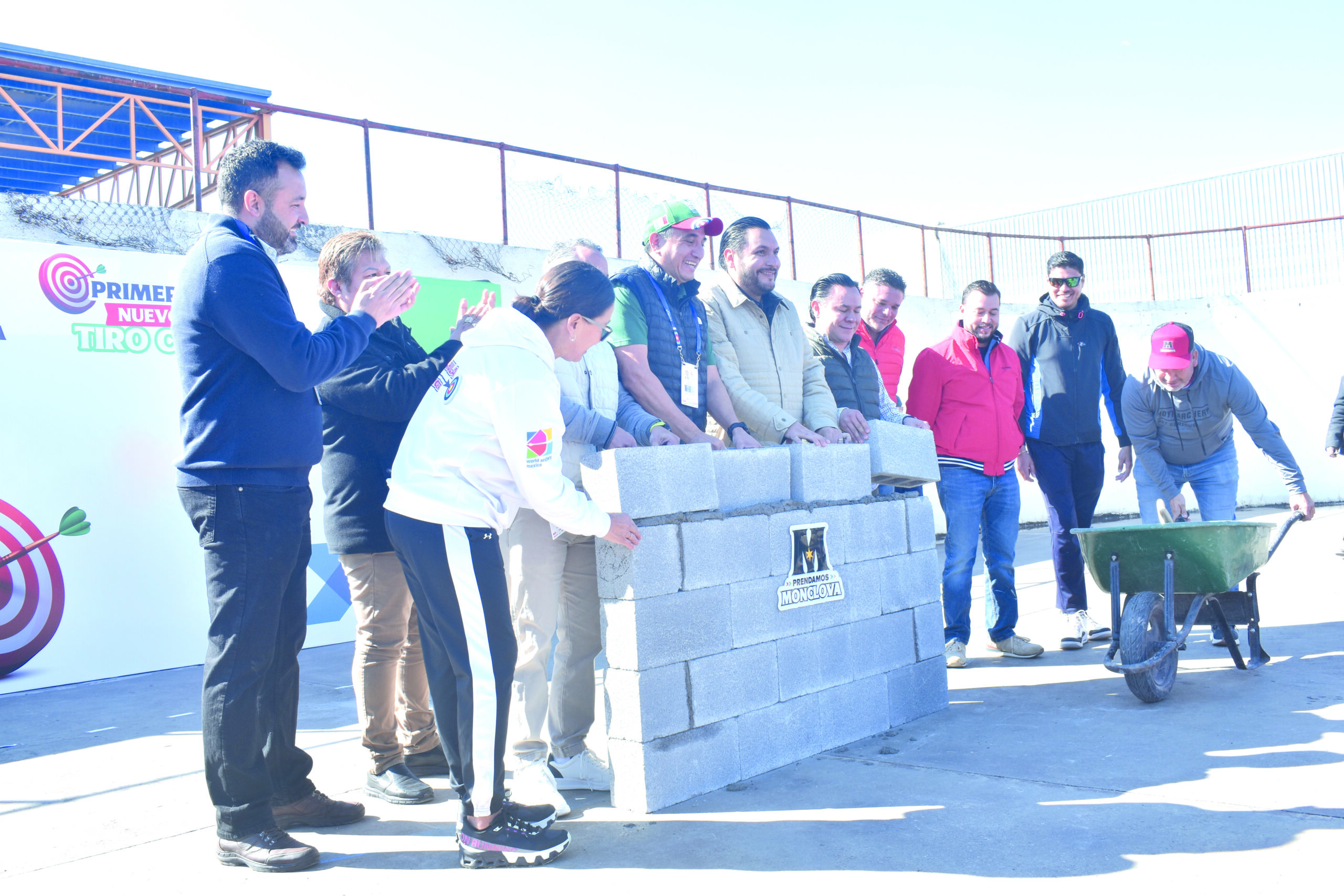 Inicia construcción de campo Tiro con Arco