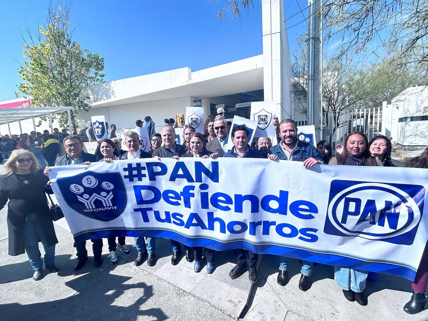 Se manifiesta PAN-Coahuila contra reformas al Infonavit