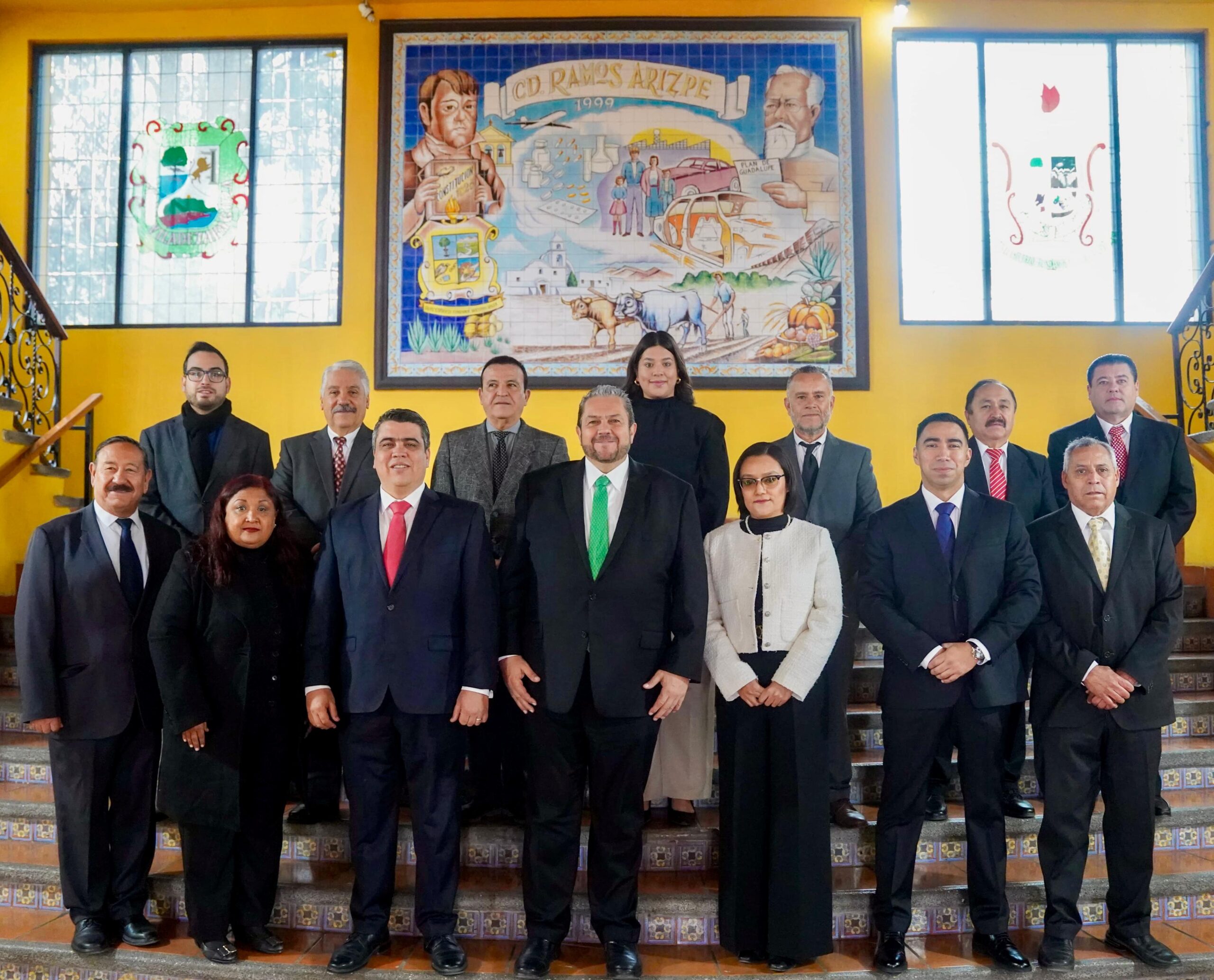 Presenta Ramos Arizpe a sus nuevos directores