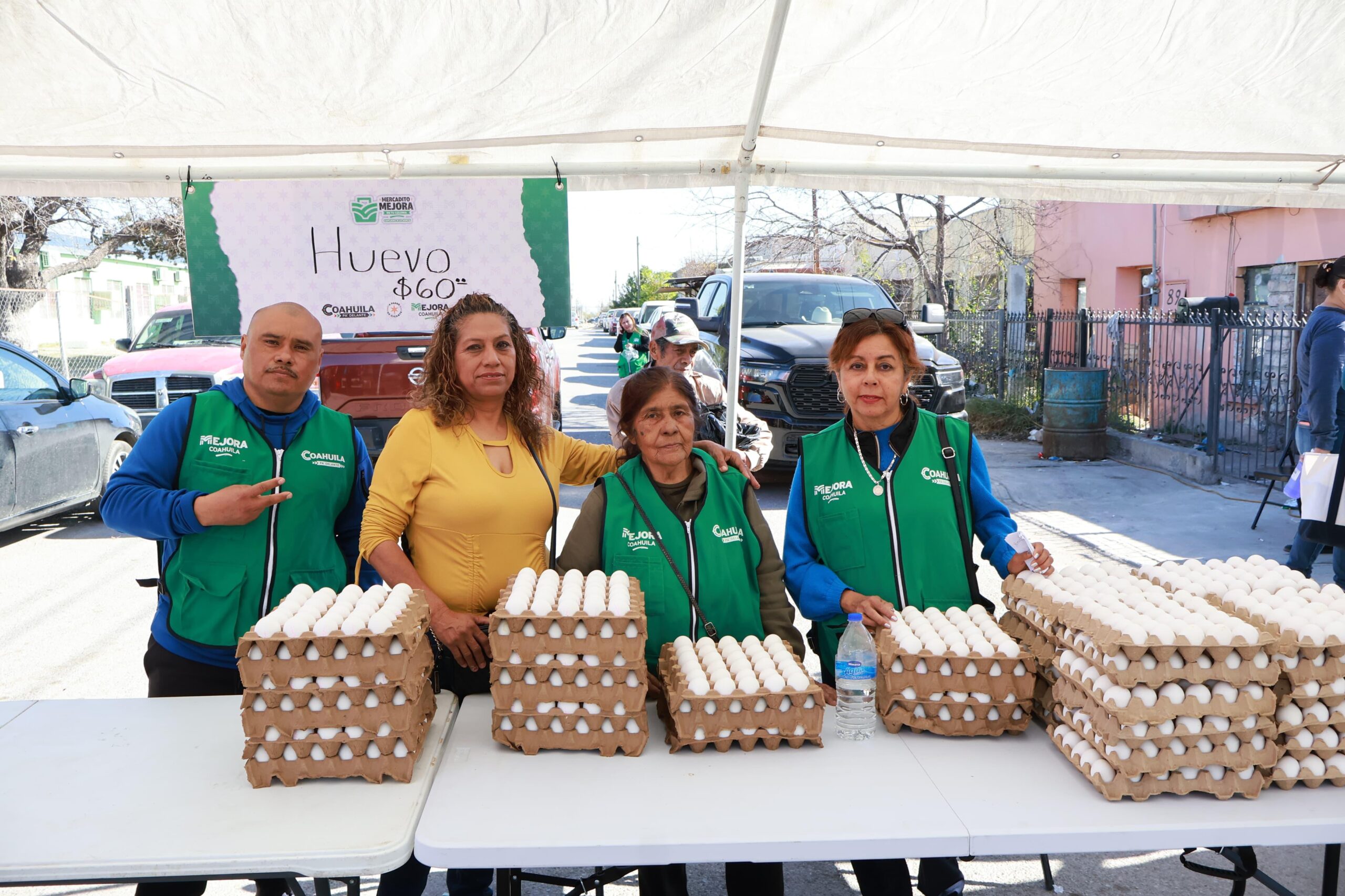 Resalta Ríos beneficios de “Mercadito Mejora”